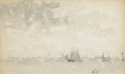 Gris et Argent - Mer du Nord - James Abbott McNeill Whistler